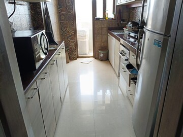 Kitchen in 2 BHK Apartment at Lokhandwala Harmony, Worli – for Rent
