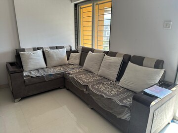 Living Room in 2 BHK Apartment at Metro Tower Bibwewadi, Bibwewadi – for Rent