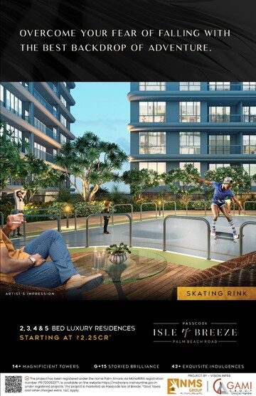 3 BHK Builder Floor For Sale in NMS Palm Amore, Sector 46