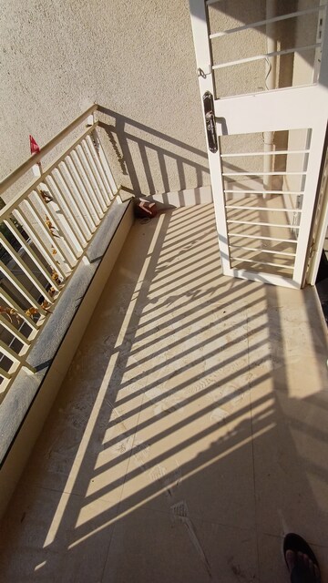 Balcony in 3 BHK Apartment at 4 Taljai Hills Phase 1, Dhankawadi – for Rent