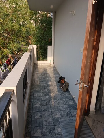 Balcony in 2 BHK Builder Floor at Sector 2 – for Rent