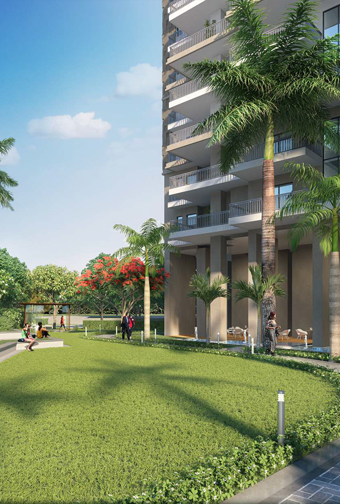 4 BHK + Extra Room 3390 Sq.Ft. Apartment in Envyrons Vaastu Homes