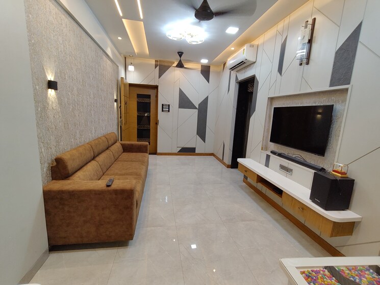 Living Room, shree-chamunda-garden 2 Bedroom 905 Sq.Ft. Apartment In Thakurli Thane 8292124