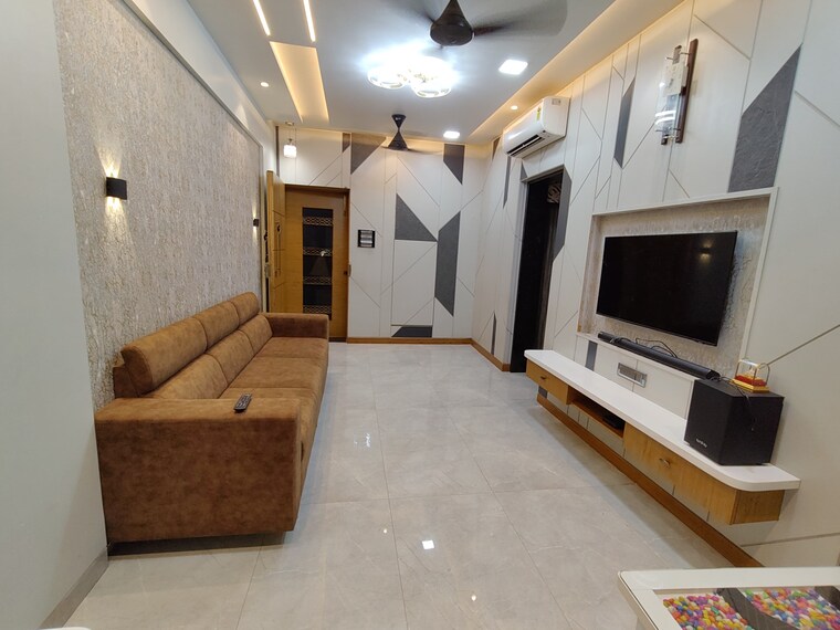 Living Room, shree-chamunda-garden 2 Bedroom 905 Sq.Ft. Apartment In Thakurli Thane 8292124