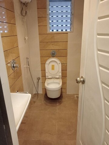 Bathroom in 3 BHK Apartment at Mohini Castle, Khar West – for Rent