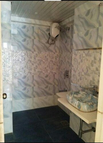 Bathroom in 3 BHK Apartment at Mohini Castle, Khar West – for Rent