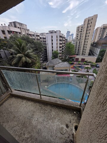 Balcony in 2.5 BHK Apartment at Kanakia Spaces Niharika, Manpada – for Rent
