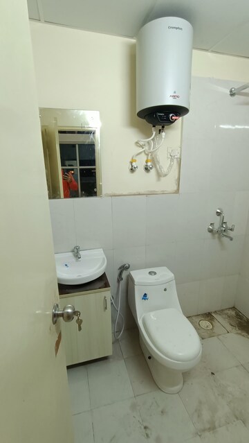 Bathroom in 2 BHK Apartment at Pyramid Fusion Homes, Sector 70a – for Rent