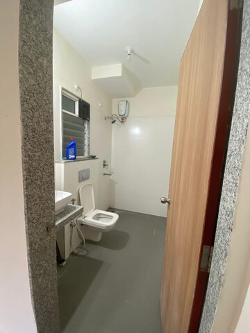 Bathroom in 1 BHK Apartment at Sai Satyam Kamothe, Kamothe – for Rent