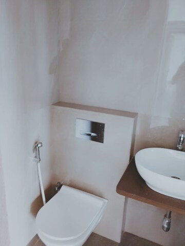 Bathroom in 3 BHK Apartment at Enpar Lotus Residency, Lower Parel – for Rent