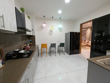 Kitchen in 3 BHK Apartment at Malwa Escon Primera, International Airport Road – for Sale