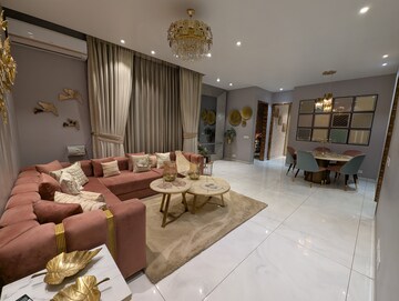 Living Room in 3 BHK Apartment at Malwa Escon Primera, International Airport Road – for Sale