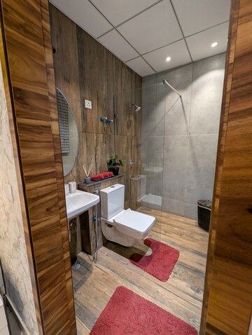 Bathroom in 3 BHK Apartment at Malwa Escon Primera, International Airport Road – for Sale