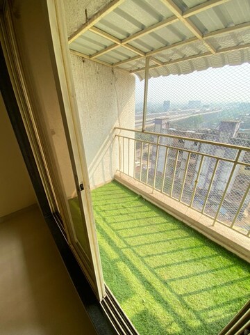 Balcony in 2 BHK Apartment at Omkar CHS Kamothe, Kamothe – for Rent