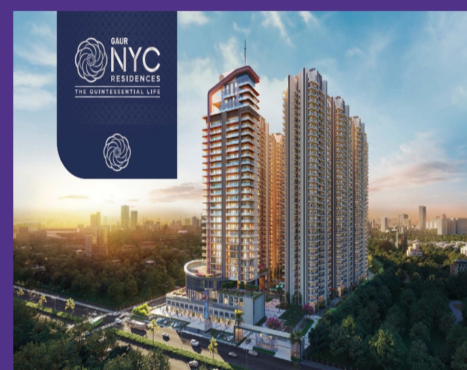4 BHK + Servant Room 2210 Sq.Ft. Apartment in Gaur NYC Residences