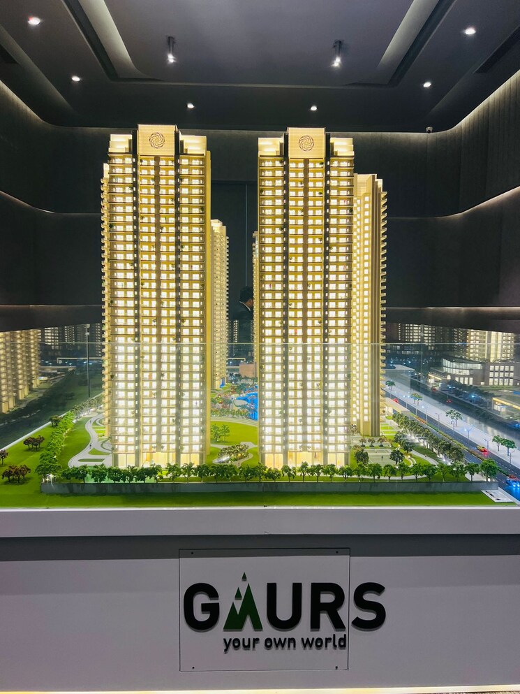 Exterior View, gaur-nyc-residences 4 Bedroom 2210 Sq.Ft. Apartment In Sector 3 Wave City Ghaziabad 8292335