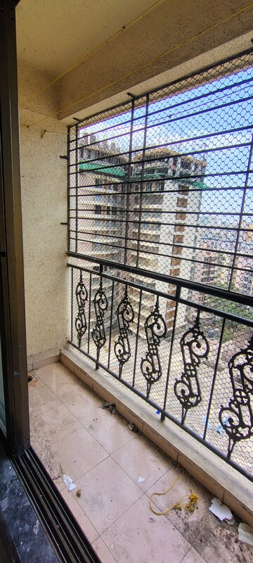 Balcony in 2 BHK Apartment at Neminath Heights, Mira Road – for Rent