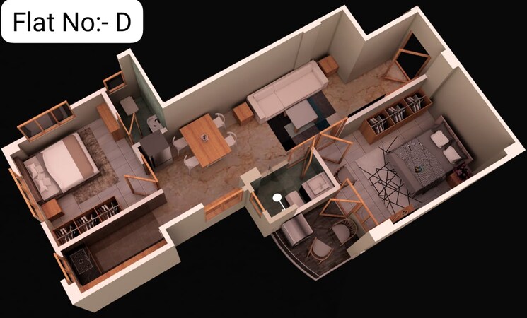 Master Bedroom, agarpara 3 Bedroom 1200 Sq.Ft. Builder Floor In Agarpara Kolkata 8292419