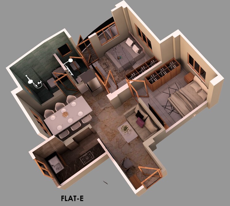 Balcony, agarpara 3 Bedroom 1200 Sq.Ft. Builder Floor In Agarpara Kolkata 8292419