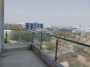 Balcony in 3 BHK Apartment at Shubh Casa Feliz, Magarpatta City – for Rent