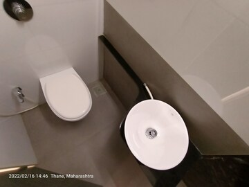 Bathroom in 1 BHK Apartment at Tanvi Eminence, Mira Road – for Sale