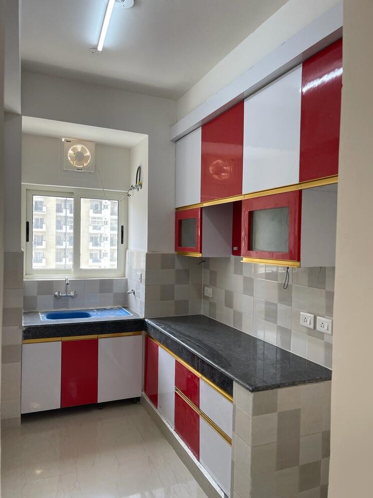 Kitchen, assotech-golf-vista-apartment 3 Bedroom 1660 Sq.Ft. Apartment In Sadullapur Greater Noida 8292513