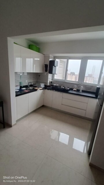 Kitchen in 2 BHK Apartment at Ruparel Ariana, Parel – for Rent