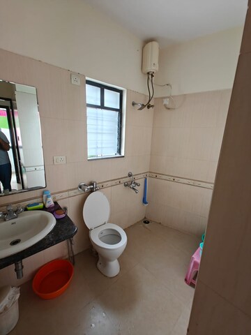 Bathroom in 3 BHK Apartment at Gera Emerald City, Kharadi – for Rent
