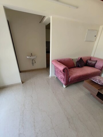 Living Room in 2 BHK Apartment at Omkar Signet, Malad East – for Rent