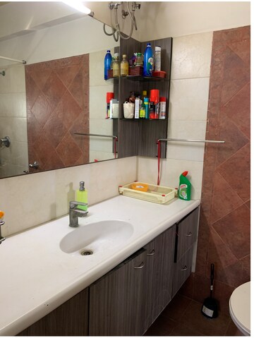 Attached Bathroom in 3 BHK Apartment at Prahlad Nagar – for Rent