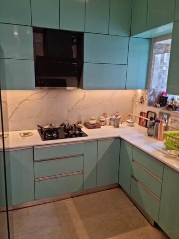 Kitchen in 3 BHK Builder Floor at Niti Khand – for Rent