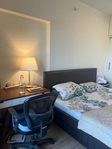 Living Room in 2 BHK Apartment at Hubtown Hillcrest, Andheri East – for Rent