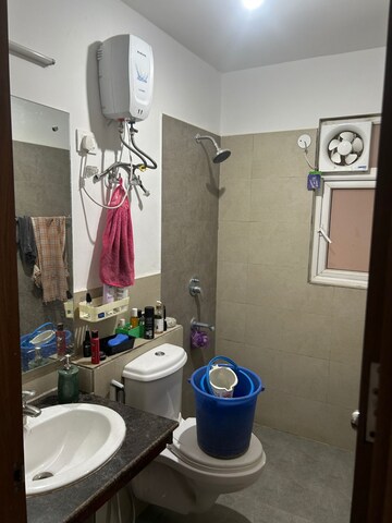Bathroom in 2.5 BHK Apartment at ATS Happy Trails, Sector 10 Greater Noida – for Rent