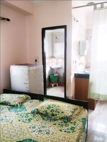 Bedroom in 1 BHK Builder Floor at Chittaranjan Park – for Rent