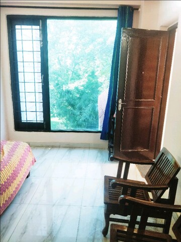 Bedroom in 1 BHK Builder Floor at Chittaranjan Park – for Rent