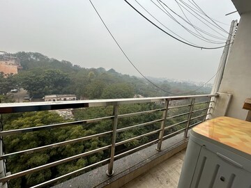 Balcony in 2 BHK Builder Floor at Freedom Fighters Enclave – for Rent