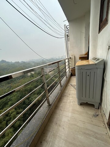 Balcony in 2 BHK Builder Floor at Freedom Fighters Enclave – for Rent