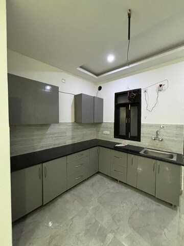 Kitchen in 3 BHK Builder Floor at Freedom Fighters Enclave – for Rent