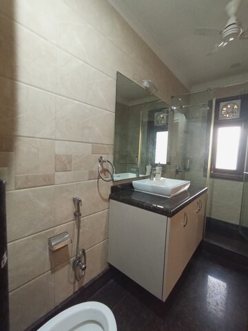 Kitchen in 3 BHK Builder Floor at Pamposh Enclave – for Rent