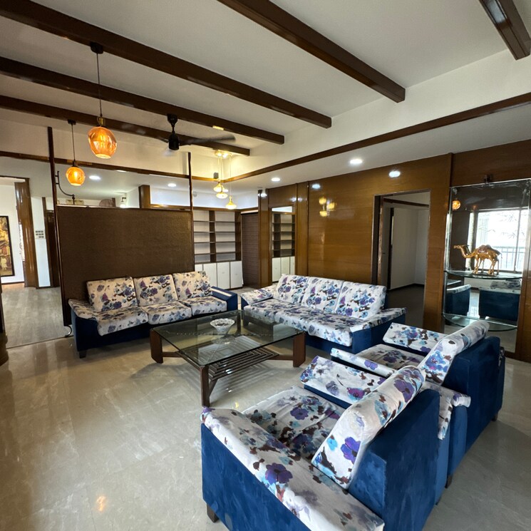 Living Room, godrej-edenwoods 5 Bedroom 2500 Sq.Ft. Apartment In Manpada Thane 8293114