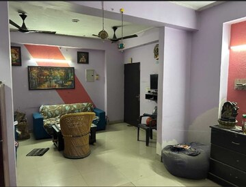 Living Room in 2.5 BHK Apartment at Supertech Livingston, Sain Vihar – for Rent