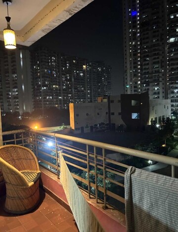 Balcony in 2.5 BHK Apartment at Supertech Livingston, Sain Vihar – for Rent