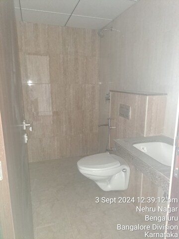 Bathroom in 3 BHK Apartment at Century Breeze, Jakkuru – for Sale