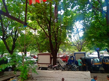  Shop – Exterior View View at Flower Valley Complex, Khopat - for Rent