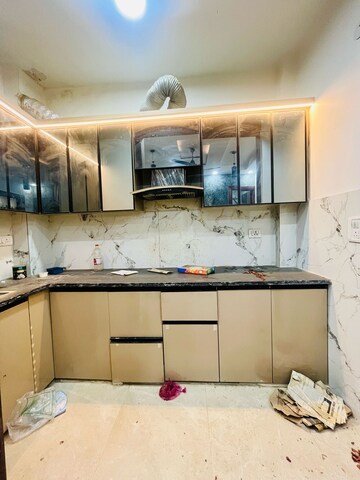 Kitchen in 2 BHK Builder Floor at Dwarka Mor – for Rent