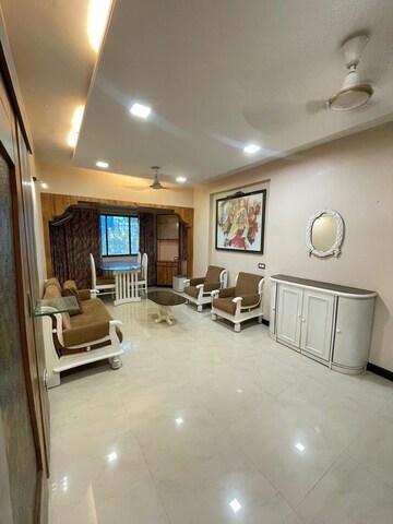 Living Room in 2 BHK Apartment at Garden Grove, Borivali West – for Rent