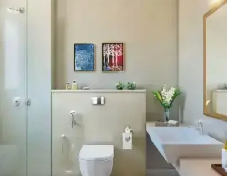 Attached Bathroom, l-and-t-seawoods-residences 2 Bedroom 738 Sq.Ft. Apartment In Seawoods Navi Mumbai 8293471