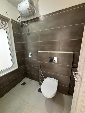 Bathroom in 2 BHK Apartment at Rustomjee Erika, Bandra East – for Rent