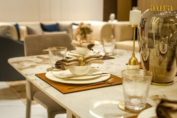Living Room in 3 BHK Apartment at Aura Gazania, Nabha – for Sale