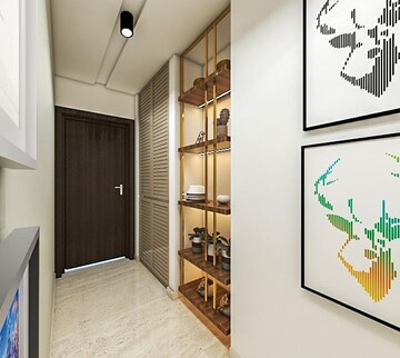 Room in 3 BHK Apartment at Oberoi Realty Esquire, Goregaon East – for Rent